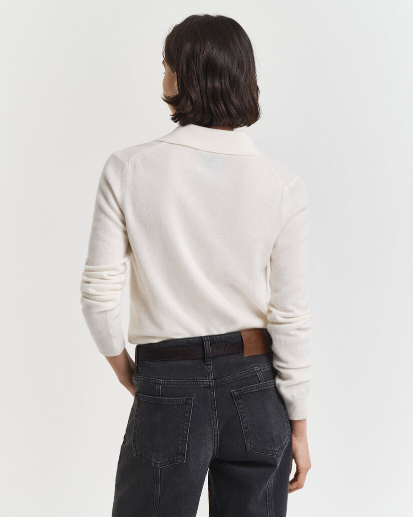 Rugger de lana de oveja muy fina