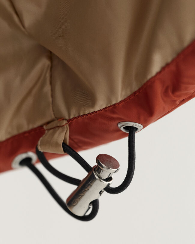 Chaqueta acolchada con lustre