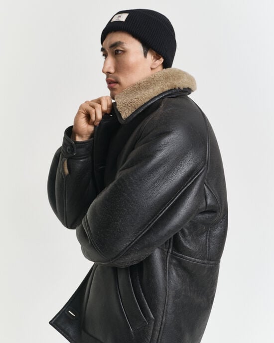 Gorro acanalado de mezcla de algodón