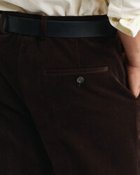 Pantalones de traje en terciopelo