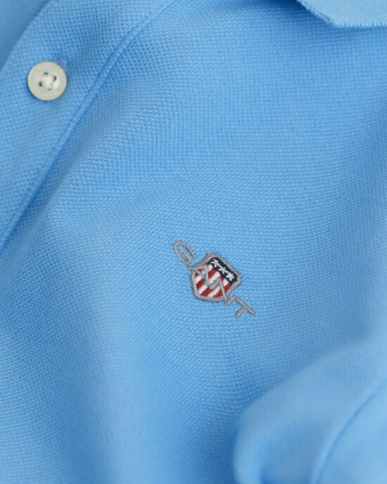 Polo de piqué de manga larga Shield Kids