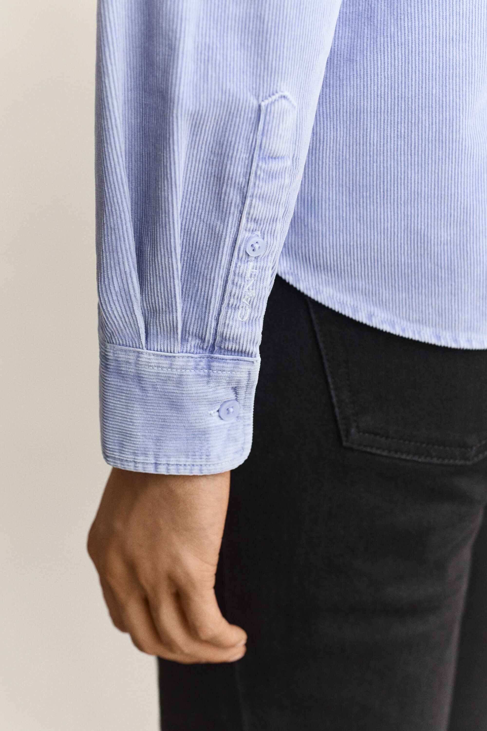 Camisa Regular Fit de pana