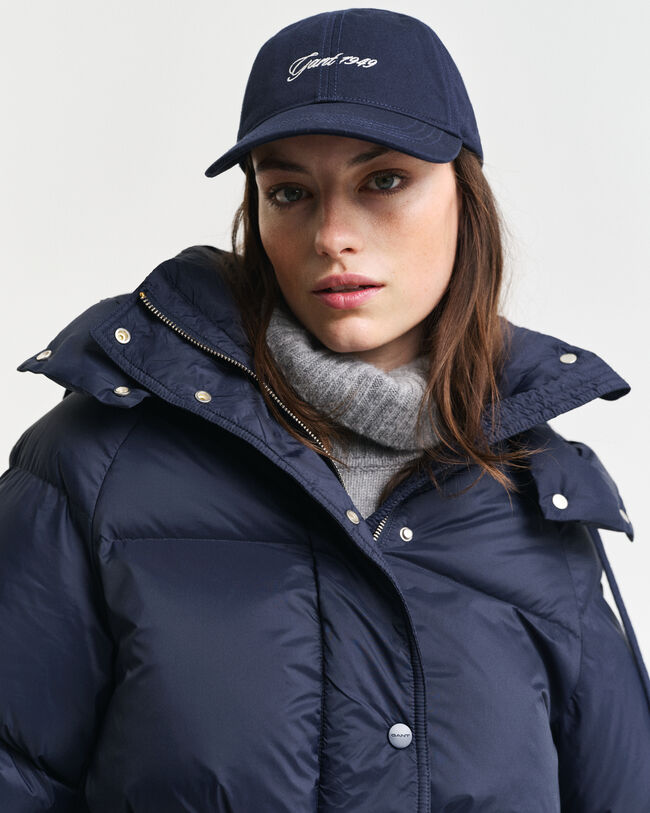 Chaqueta de plumón y largo medio