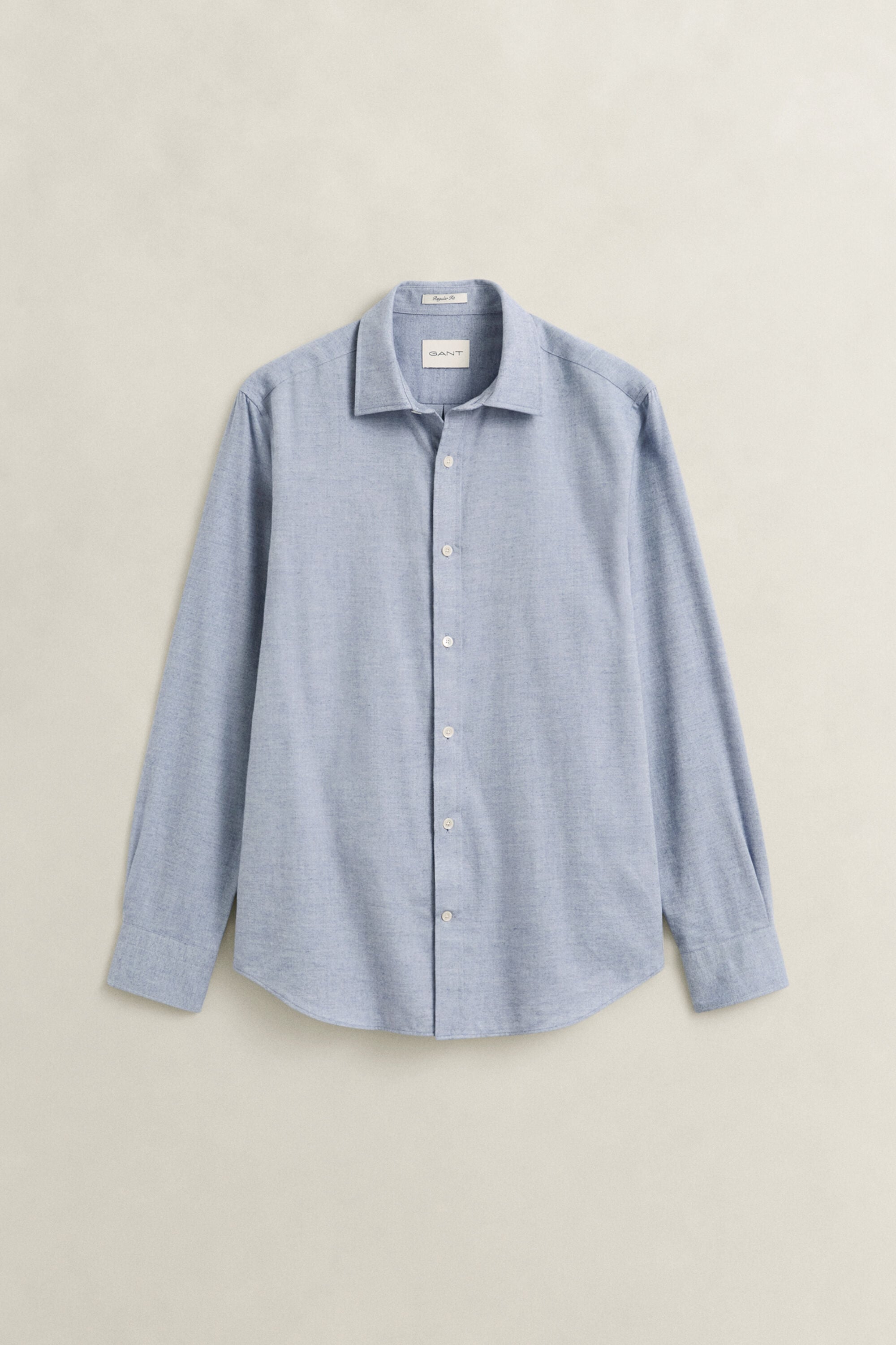 Camisa de franela jaspeada