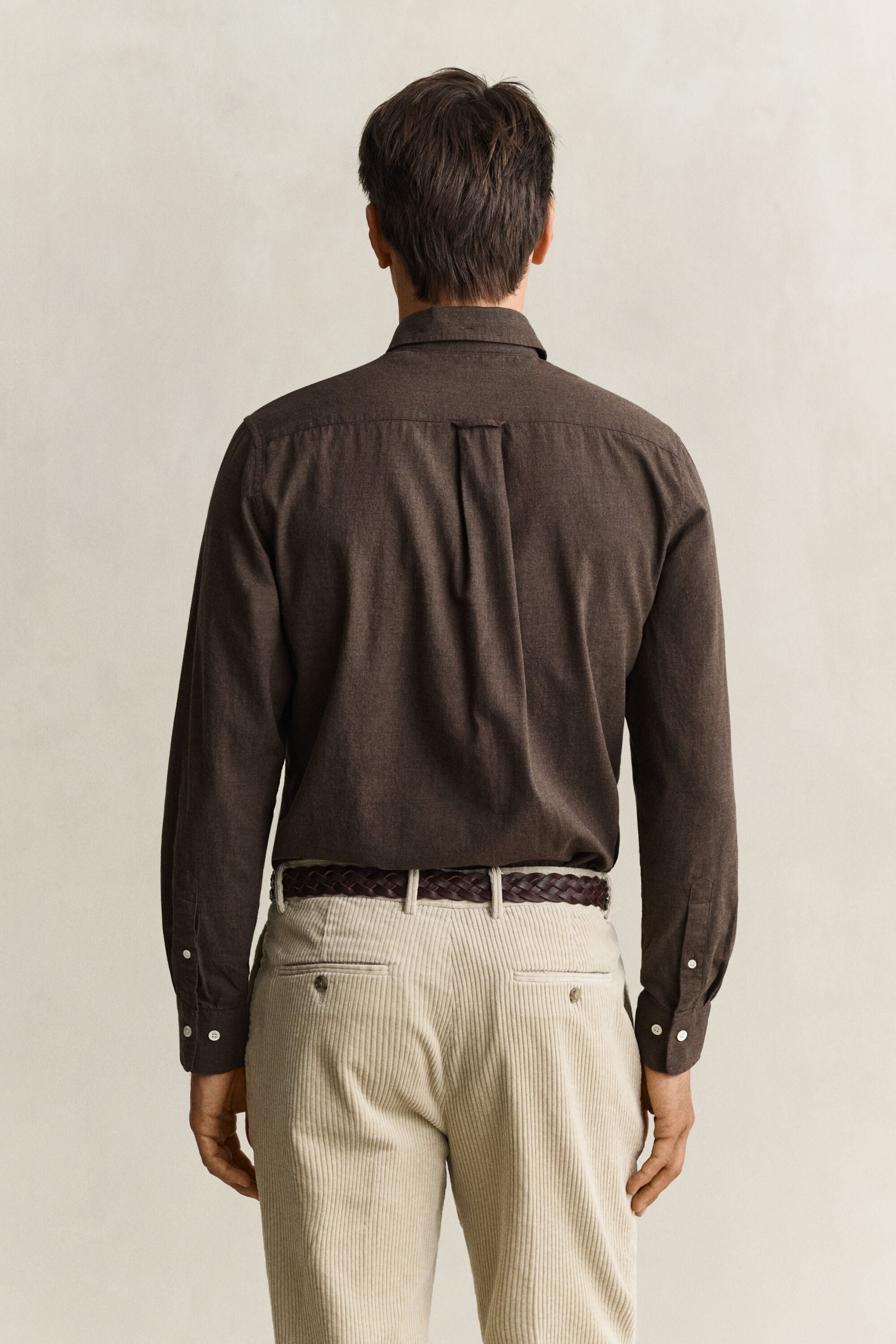 Camisa de algodón y cachemir
