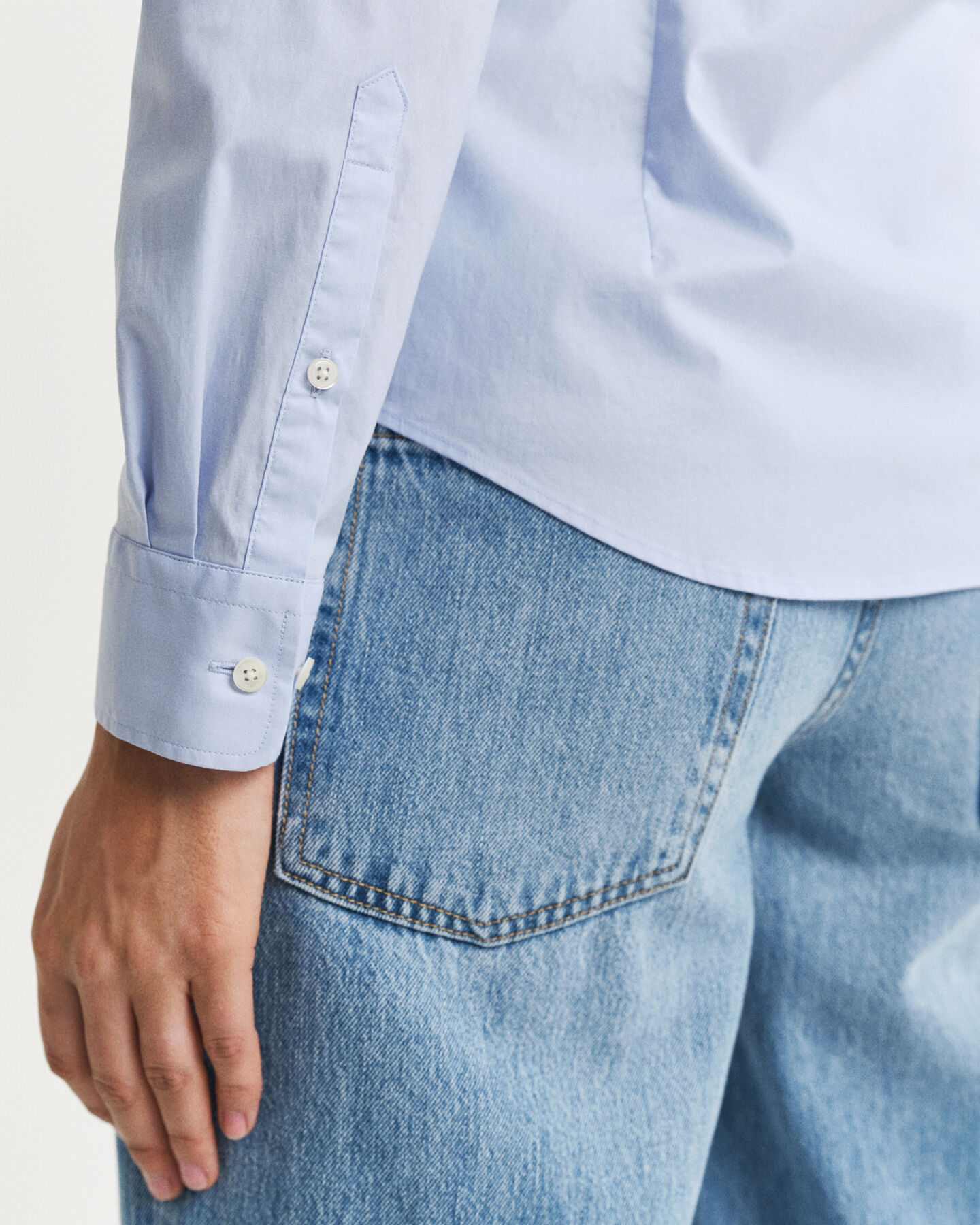 Camisa Slim Fit de popelina