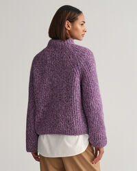 Jersey multicolor con cuello recto