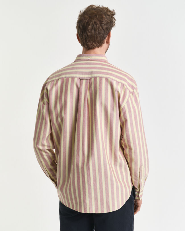 Camisa Oxford Relaxed Fit Heritage a rayas