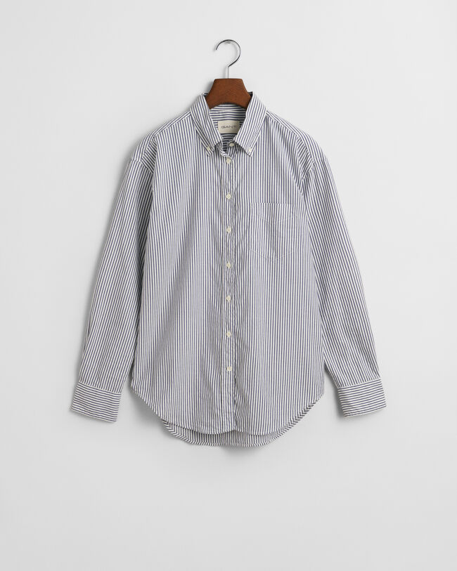 Camisa Oxford Relaxed Fit Luxury a rayas