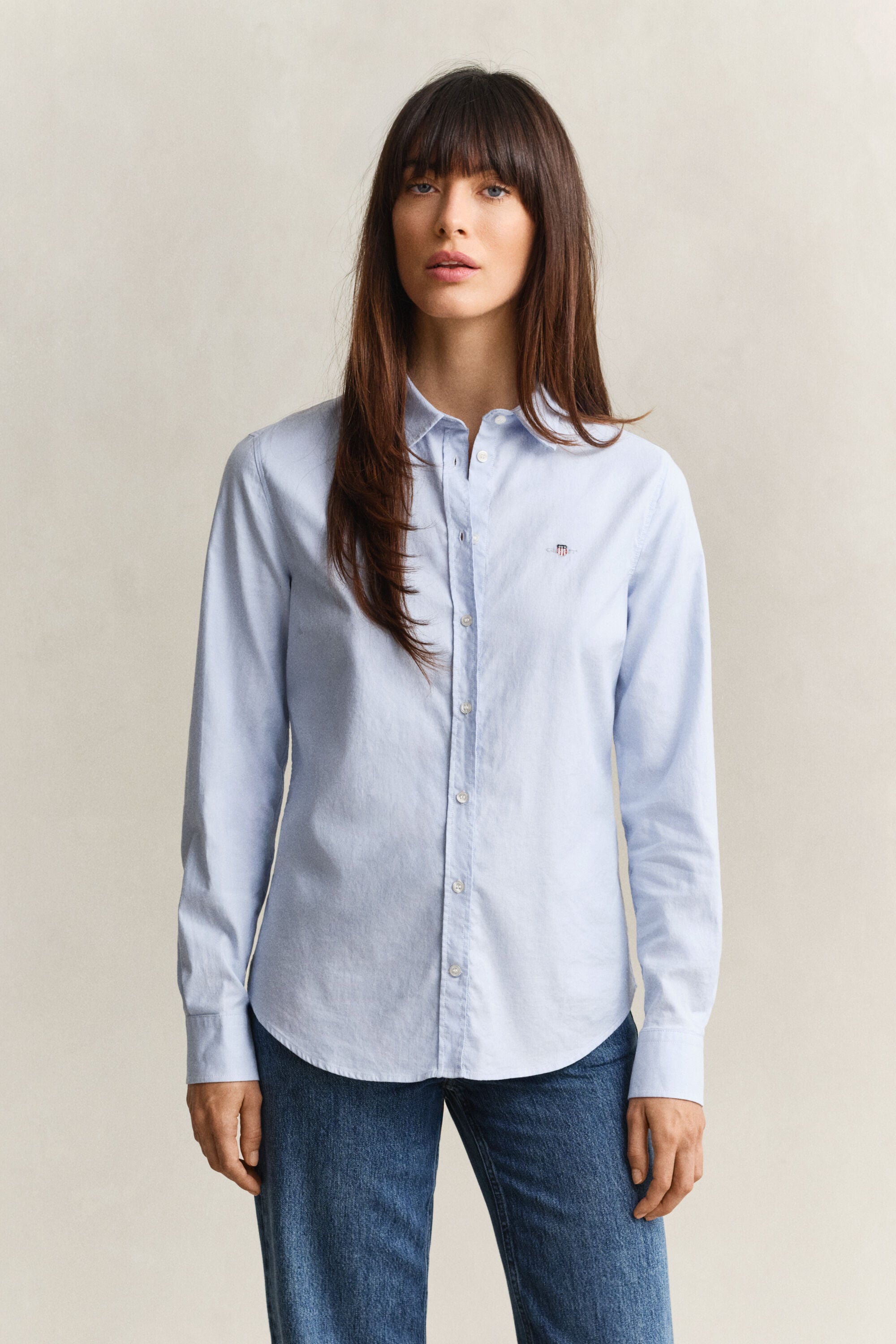 Camisa Oxford Slim Fit clásica y elástica