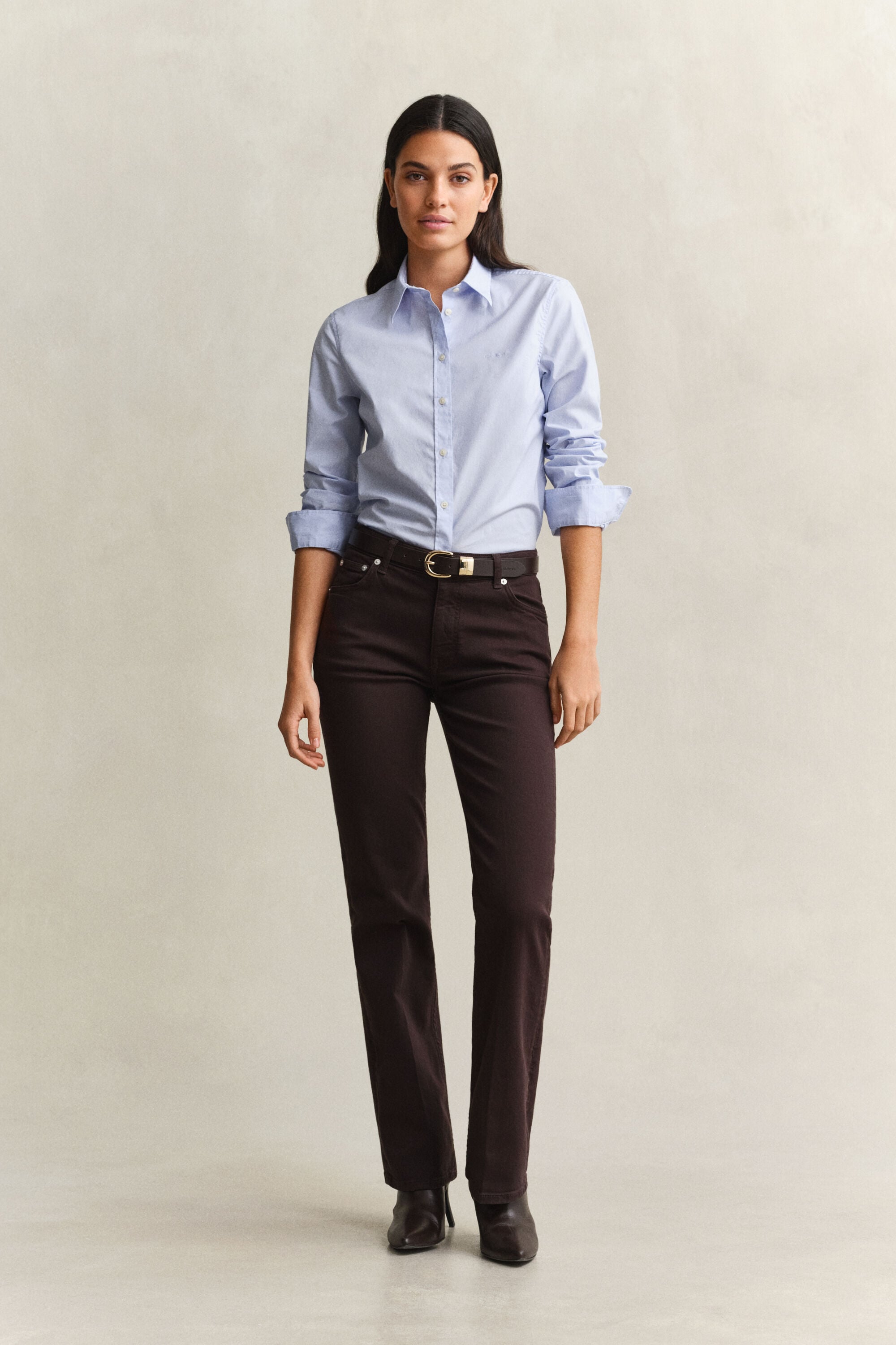 Vaqueros Slim Fit acampanados Color