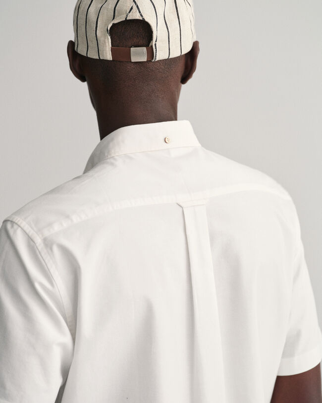 Camisa Oxford Regular Fit de manga corta