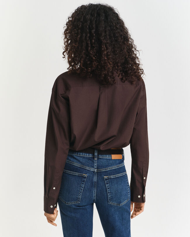 Camisa de popelina clásica Relaxed Fit