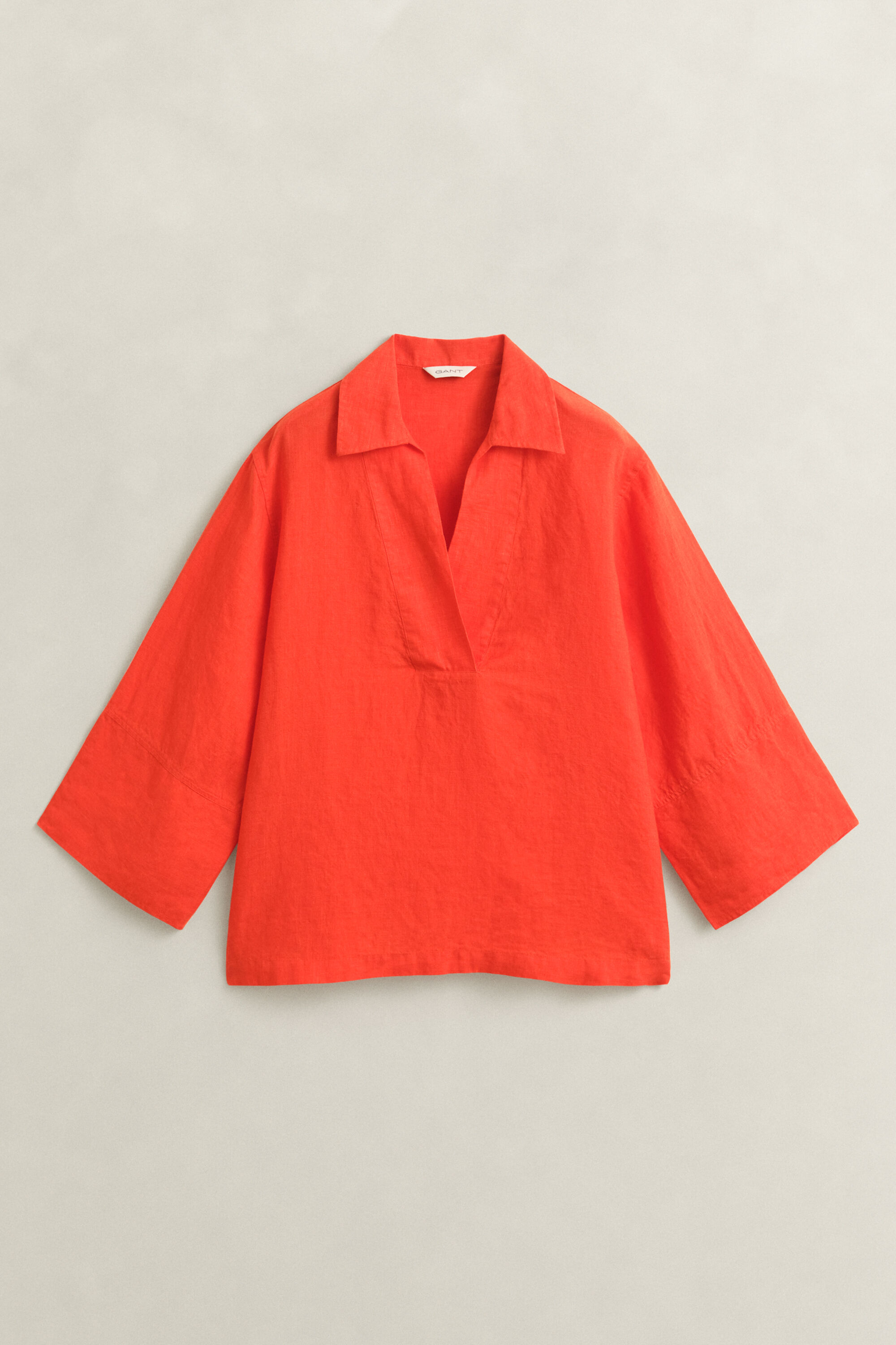 Camisa de lino Popover