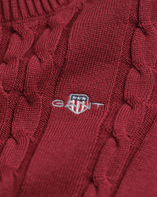 Vestido de punto de ochos de algodón Girls