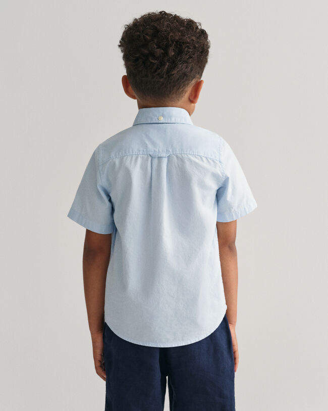 Camisa Oxford de manga corta Kids
