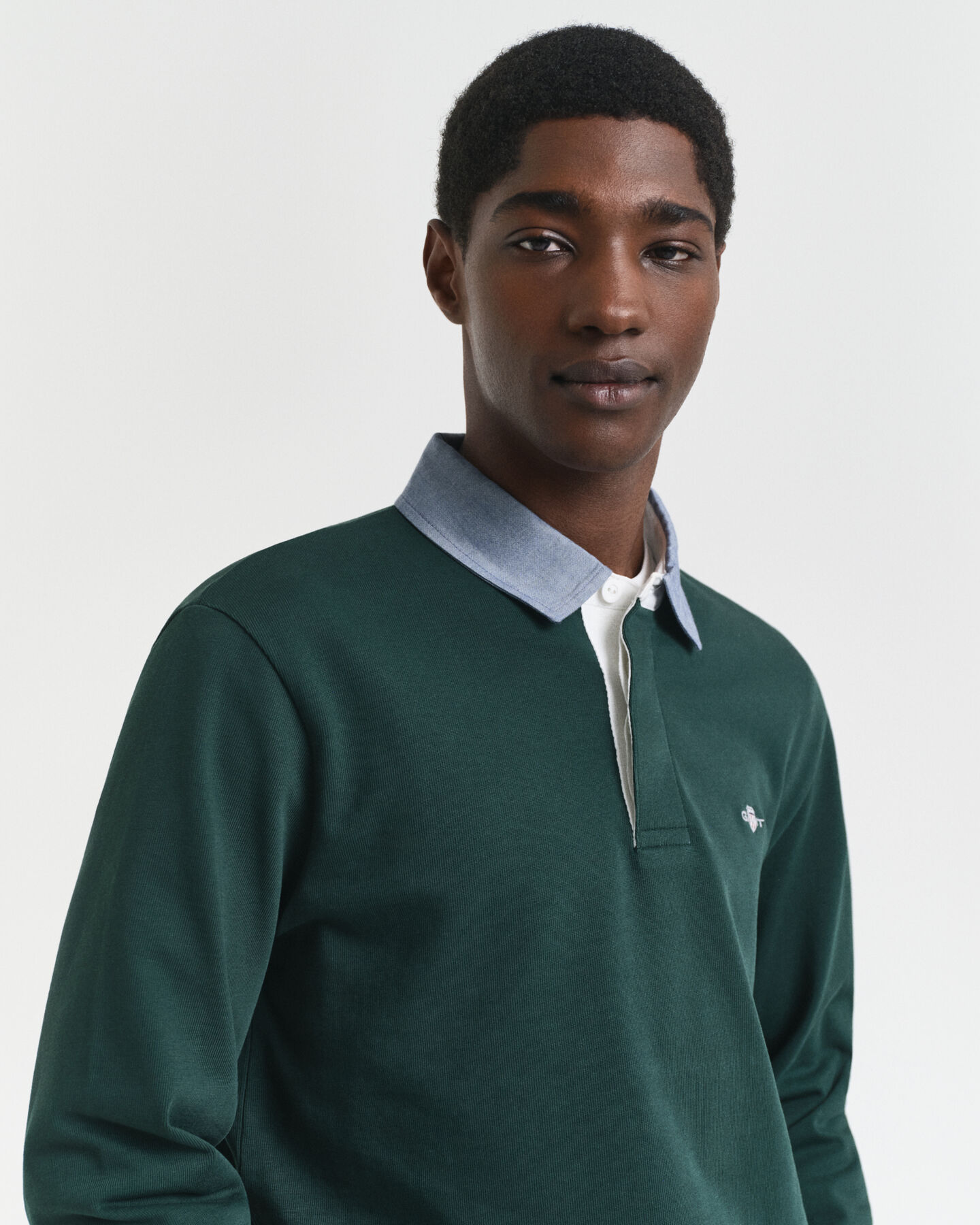 Heavy Rugger con cuello de cambray