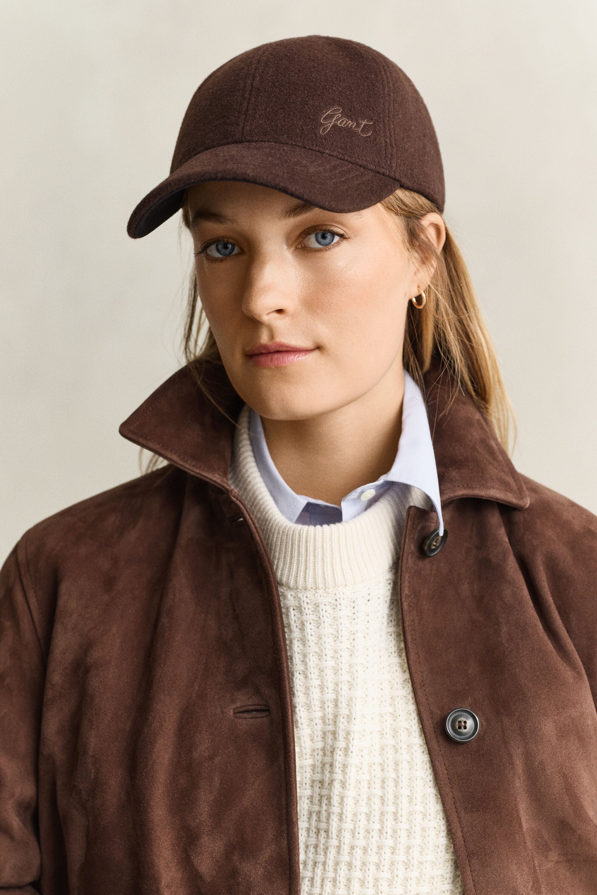 Gorra de lana melton