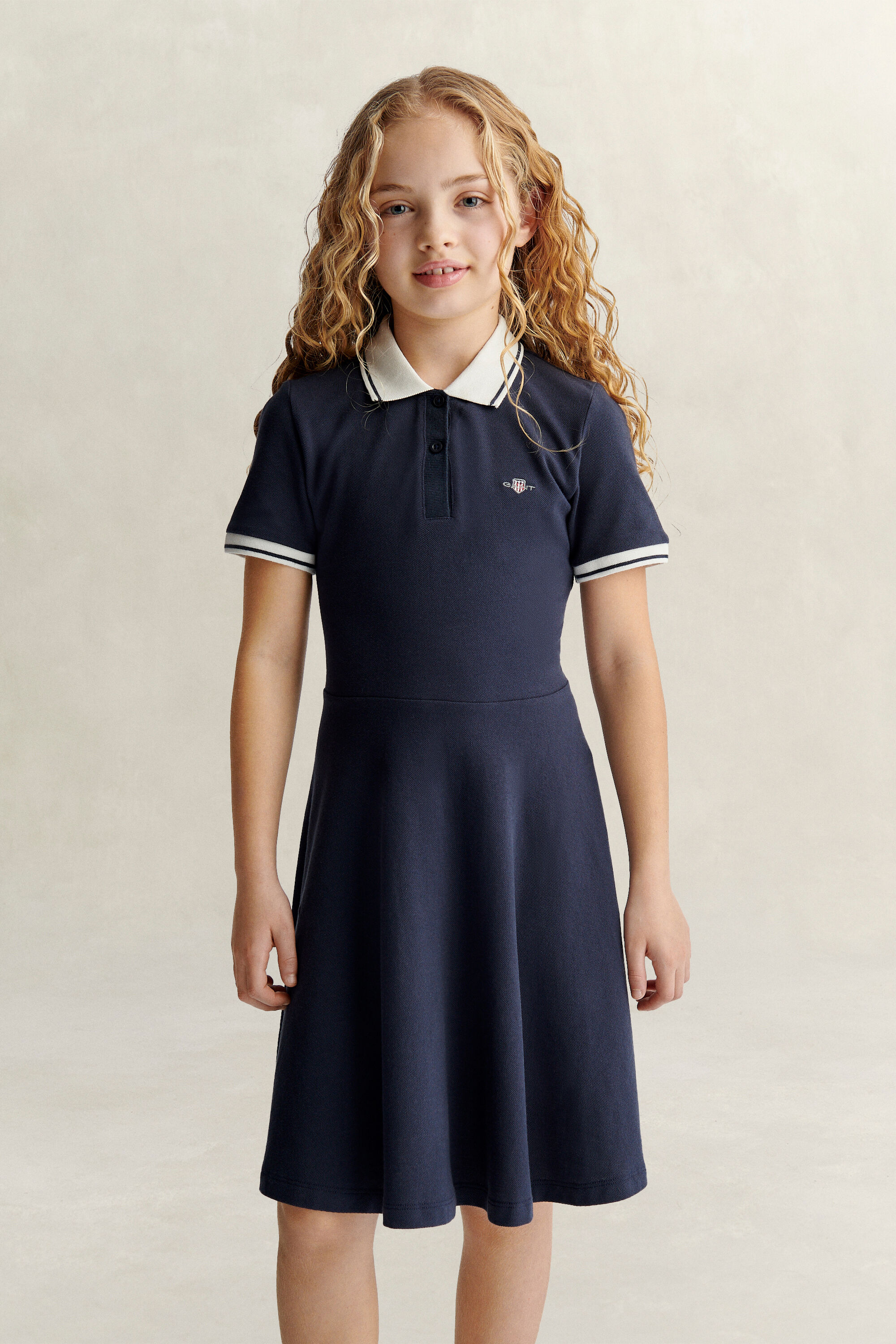 Vestido tipo polo Teen Girls