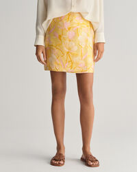 Minifalda cruzada Magnolia Print