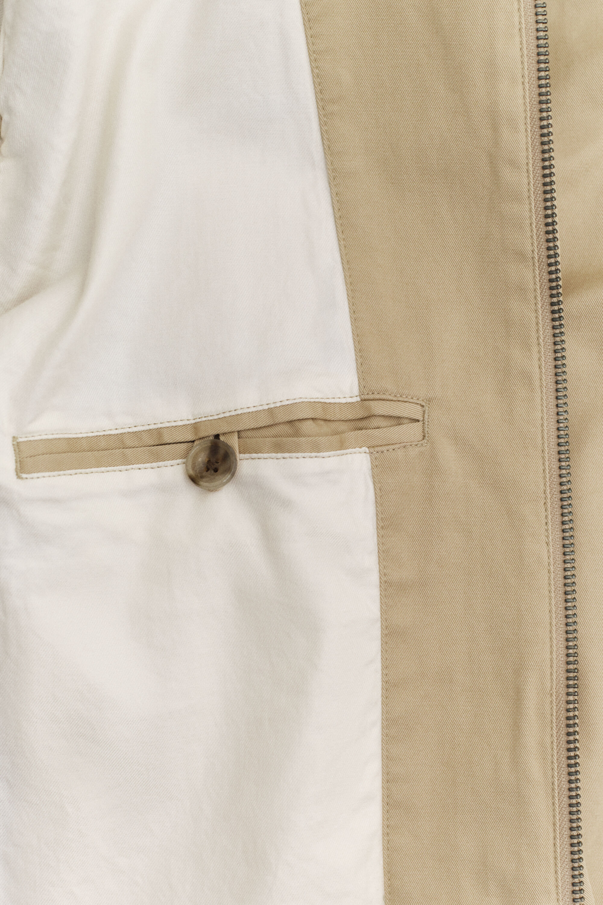 Chaqueta Windcheater de algodón