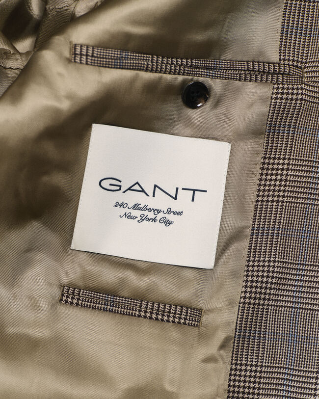 Americana Regular Fit Glen Check