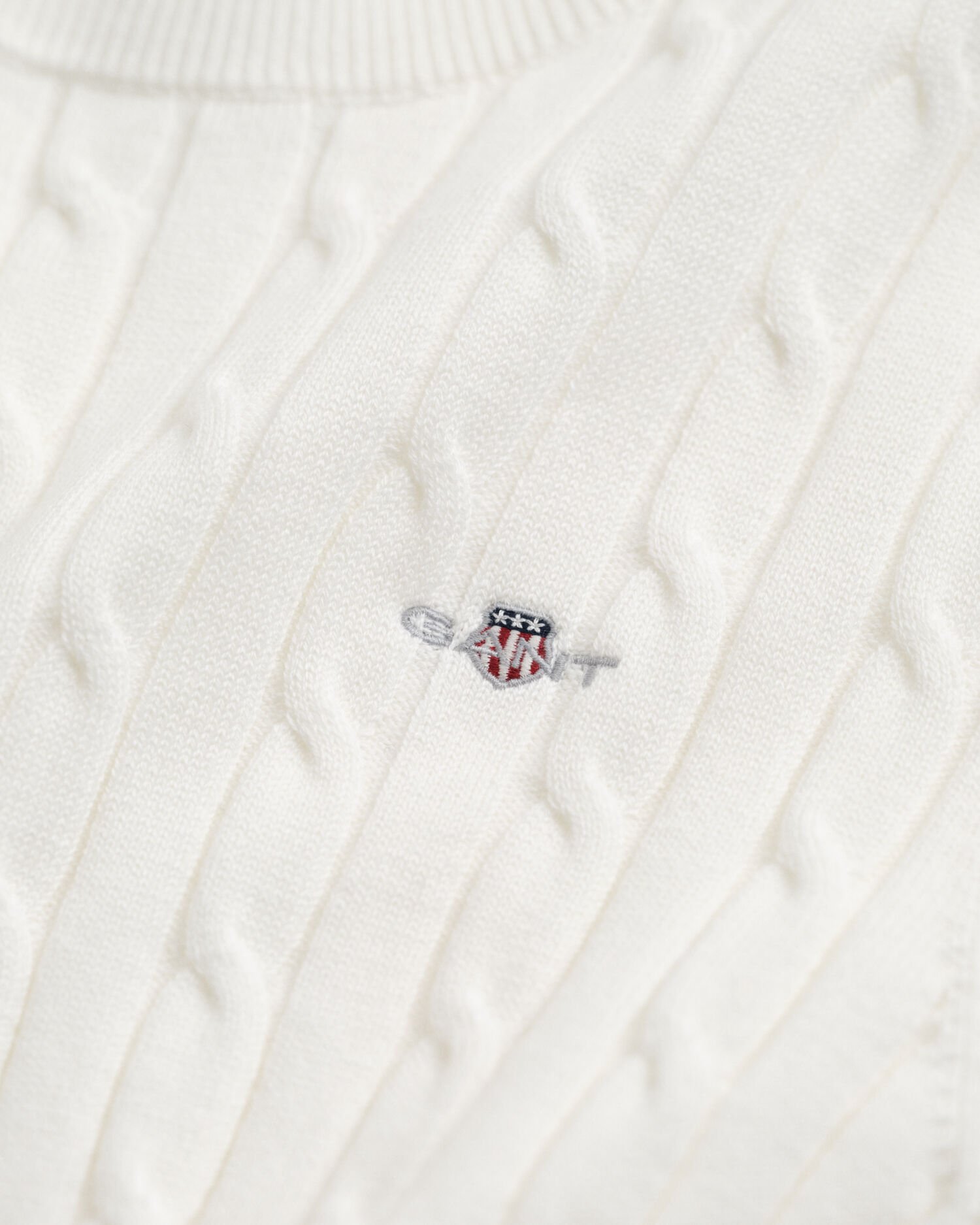 Jersey de punto de ochos y manga corta