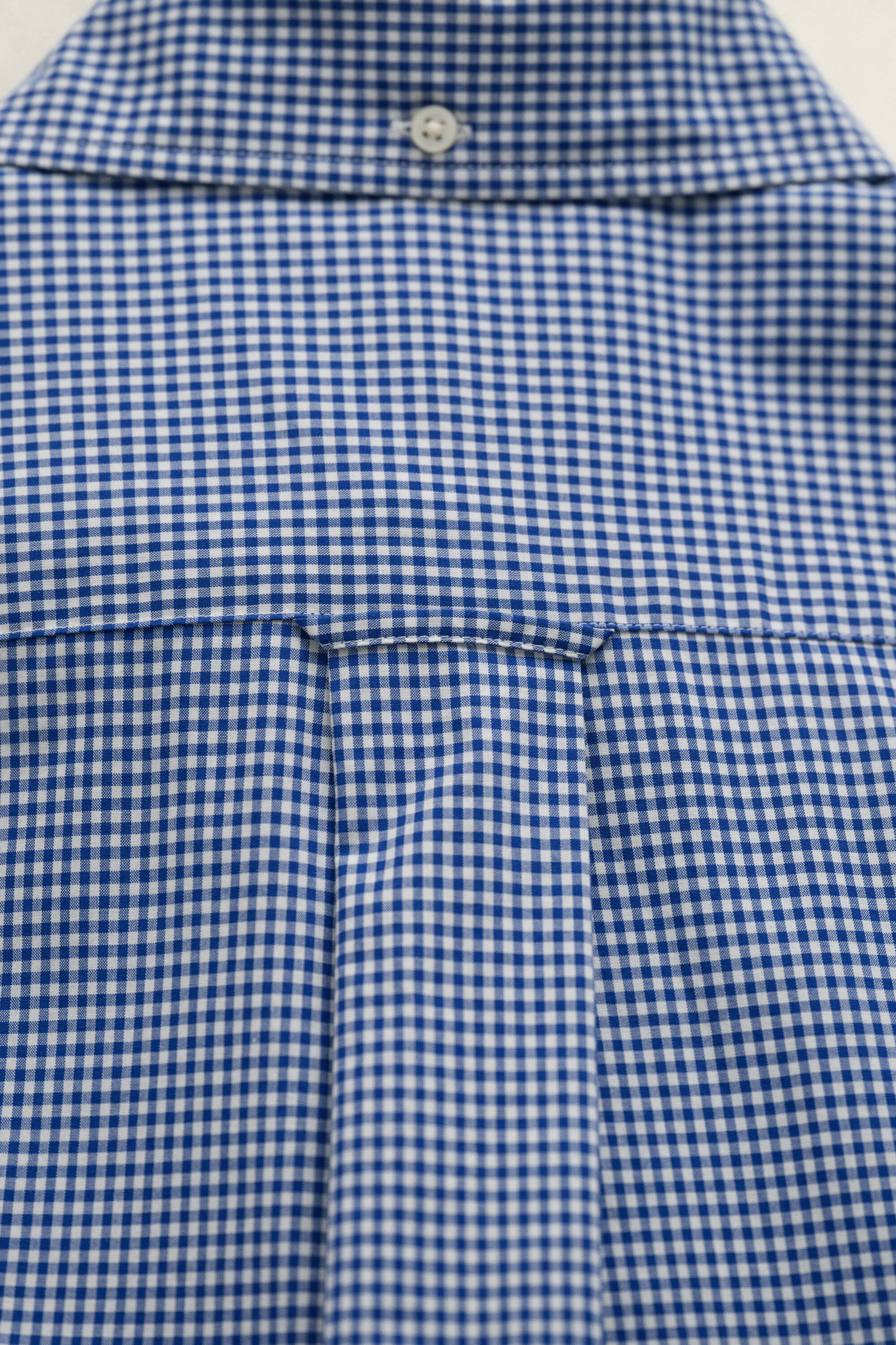 Camisa clásica de popelina de cuadros Vichy
