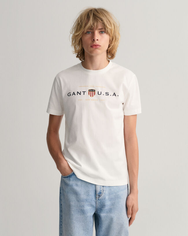 Camiseta Banner Shield Teens