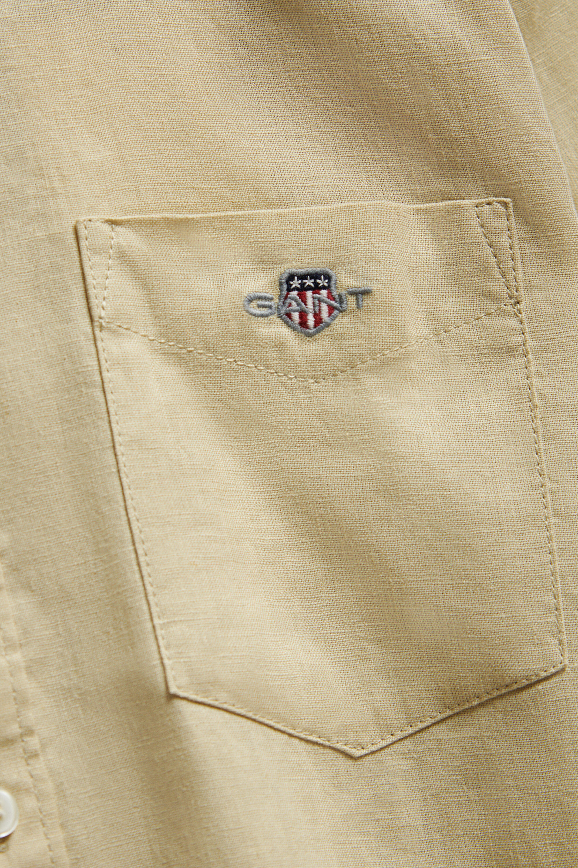 Camisa de mezcla de lino Teen Boys