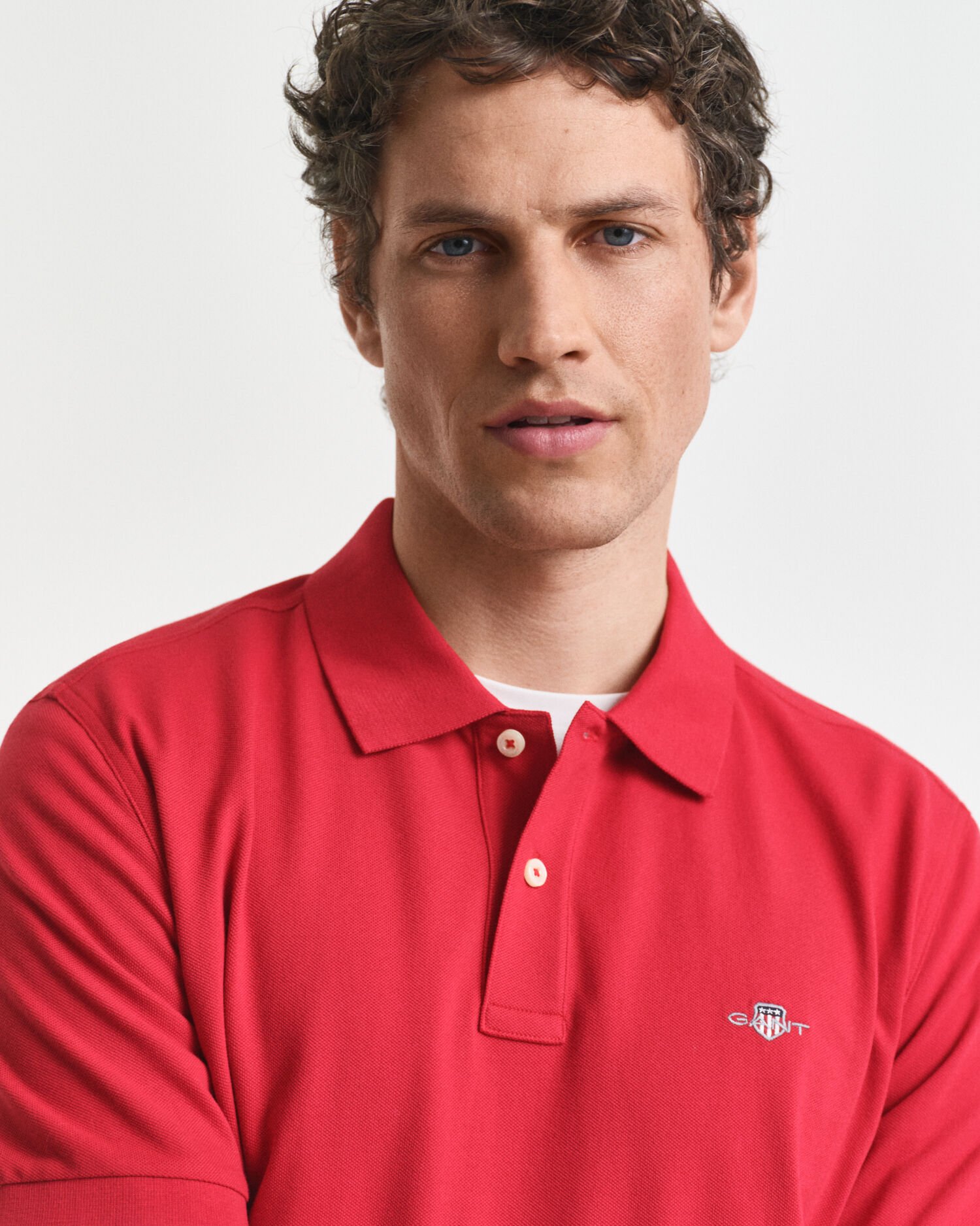 Polo de piqué Regular Fit Shield
