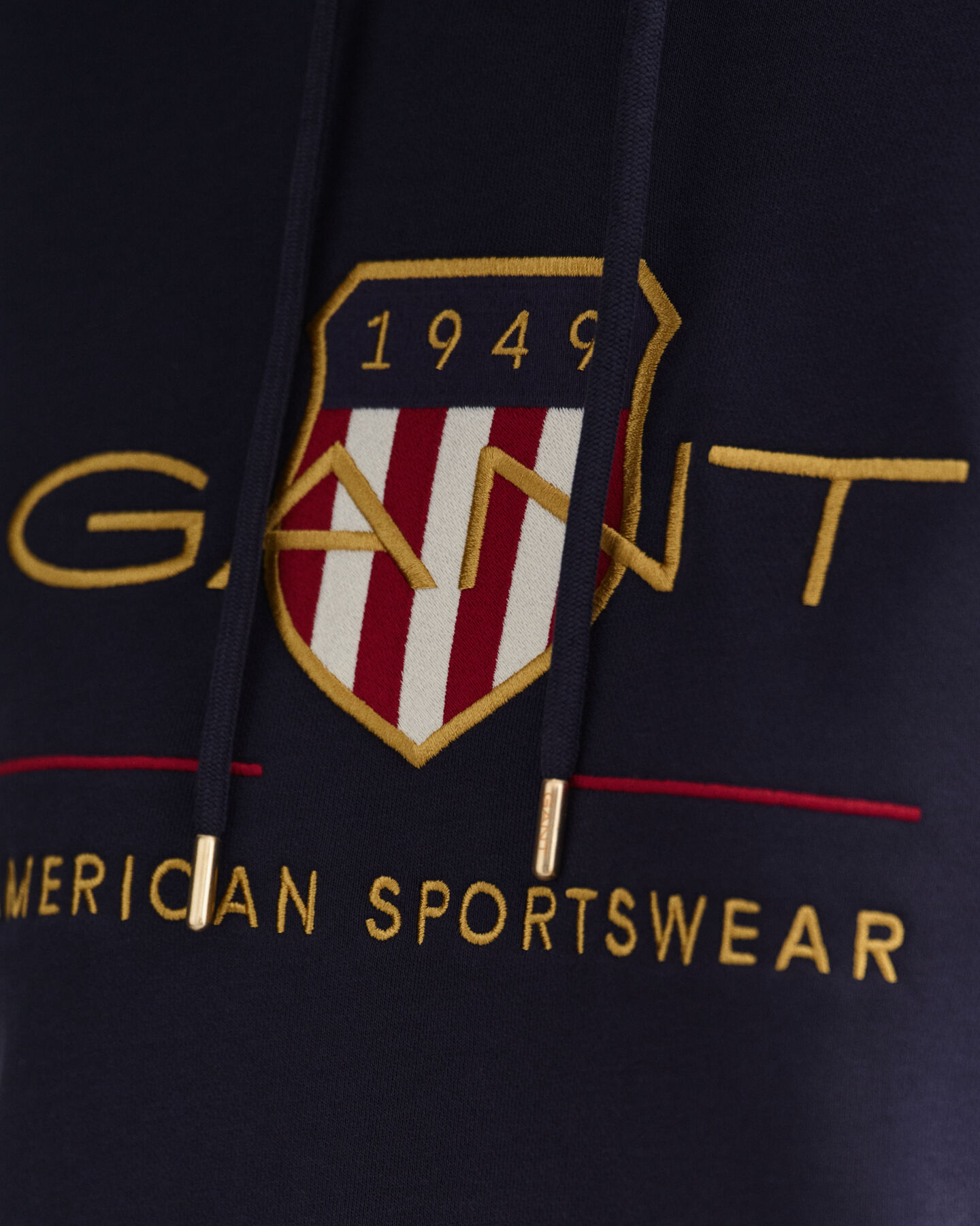 Vestido tipo sudadera con capucha Archive Shield