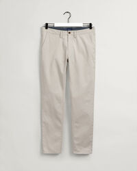 Pantalones chinos Slim Fit de sarga Hallden