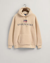 Sudadera polar con capucha Retro Flag