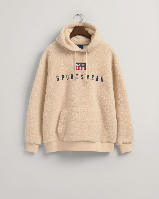 Sudadera polar con capucha Retro Flag