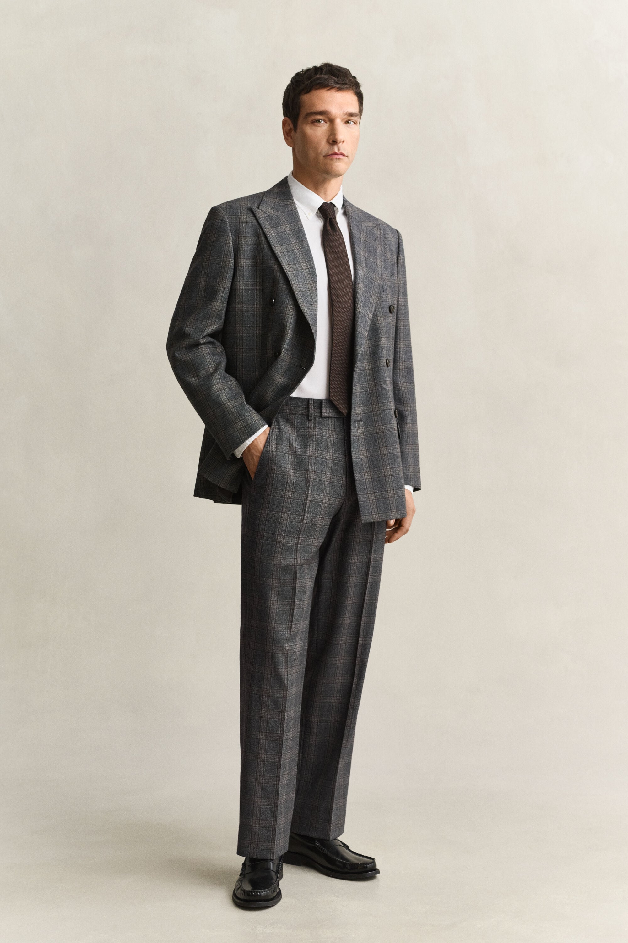 Americana de traje Glen Check