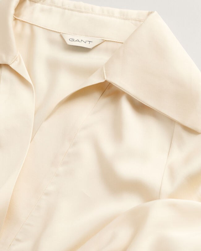 Blusa Popover con puños anchos