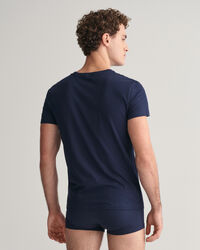 Paquete de dos camisetas de cuello de pico