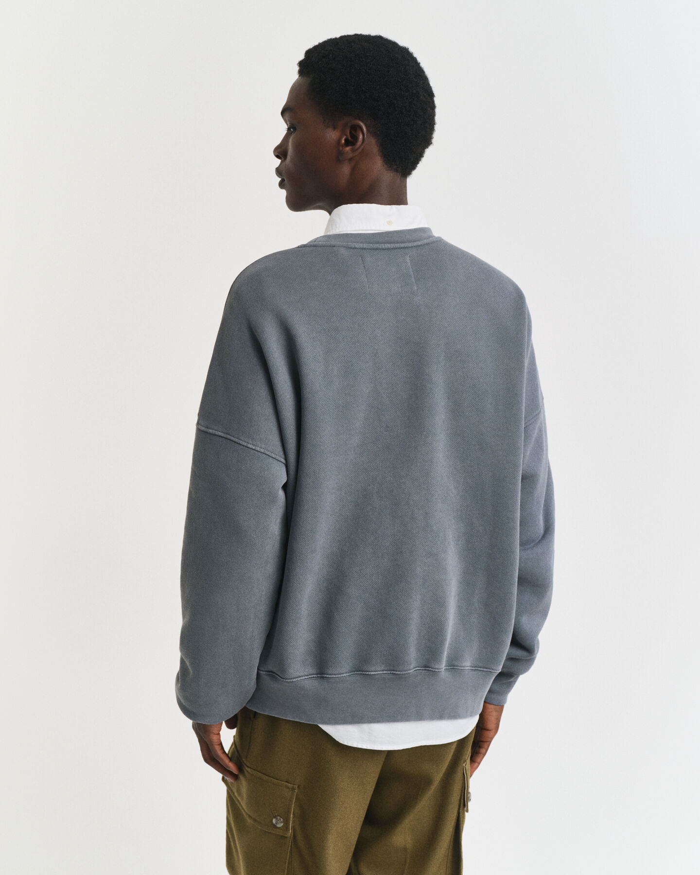 Sudadera de cuello redondo con gráfico