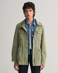 Cazadora militar teñida en prenda