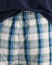 Pantalones de pijama cortos a cuadros