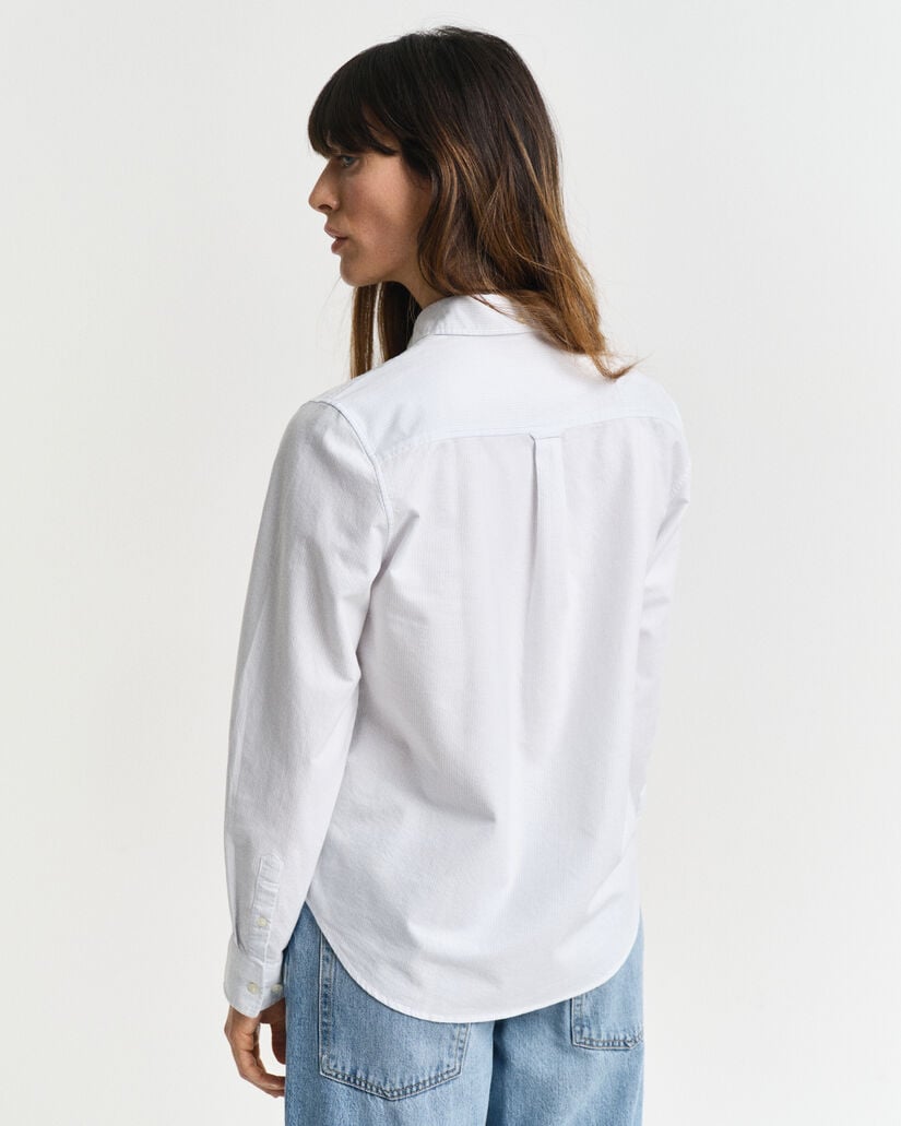 Camisa Oxford clásica de rayas Regular Fit