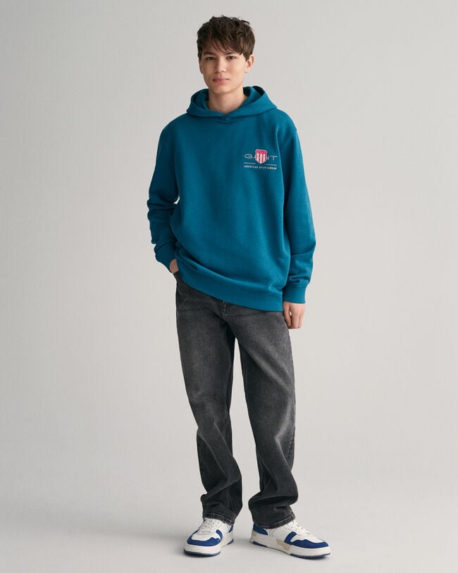 Sudadera con capucha Contrast Shield Teens