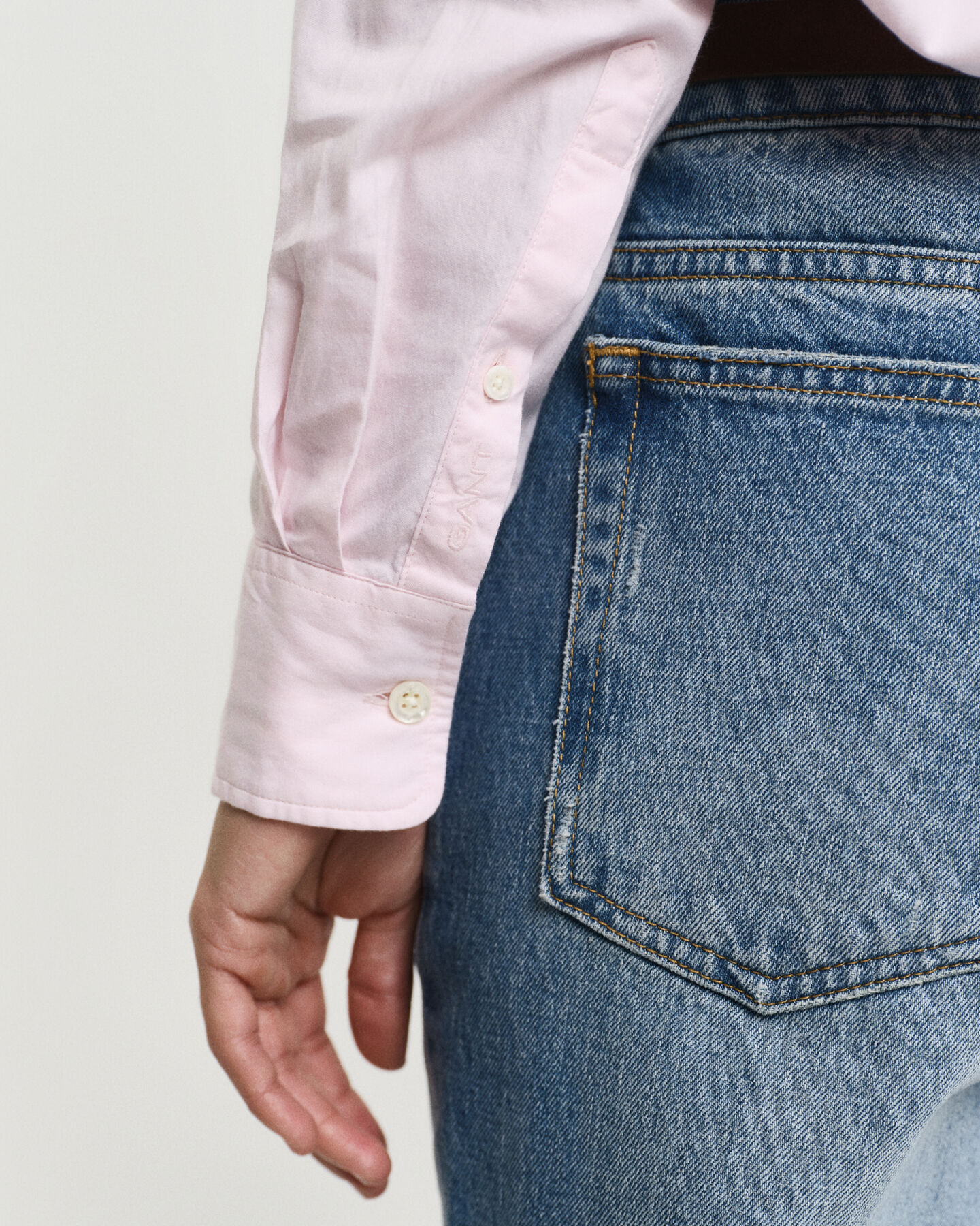 Camisa Oxford Relaxed Fit Luxury