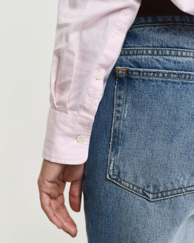 Camisa Oxford Relaxed Fit Luxury