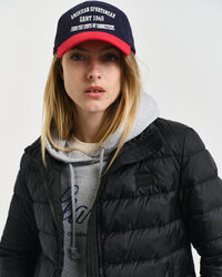 Chaqueta de plumón ligero con logotipo