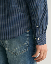 Camisa Oxford Regular Fit Archive Tattersall