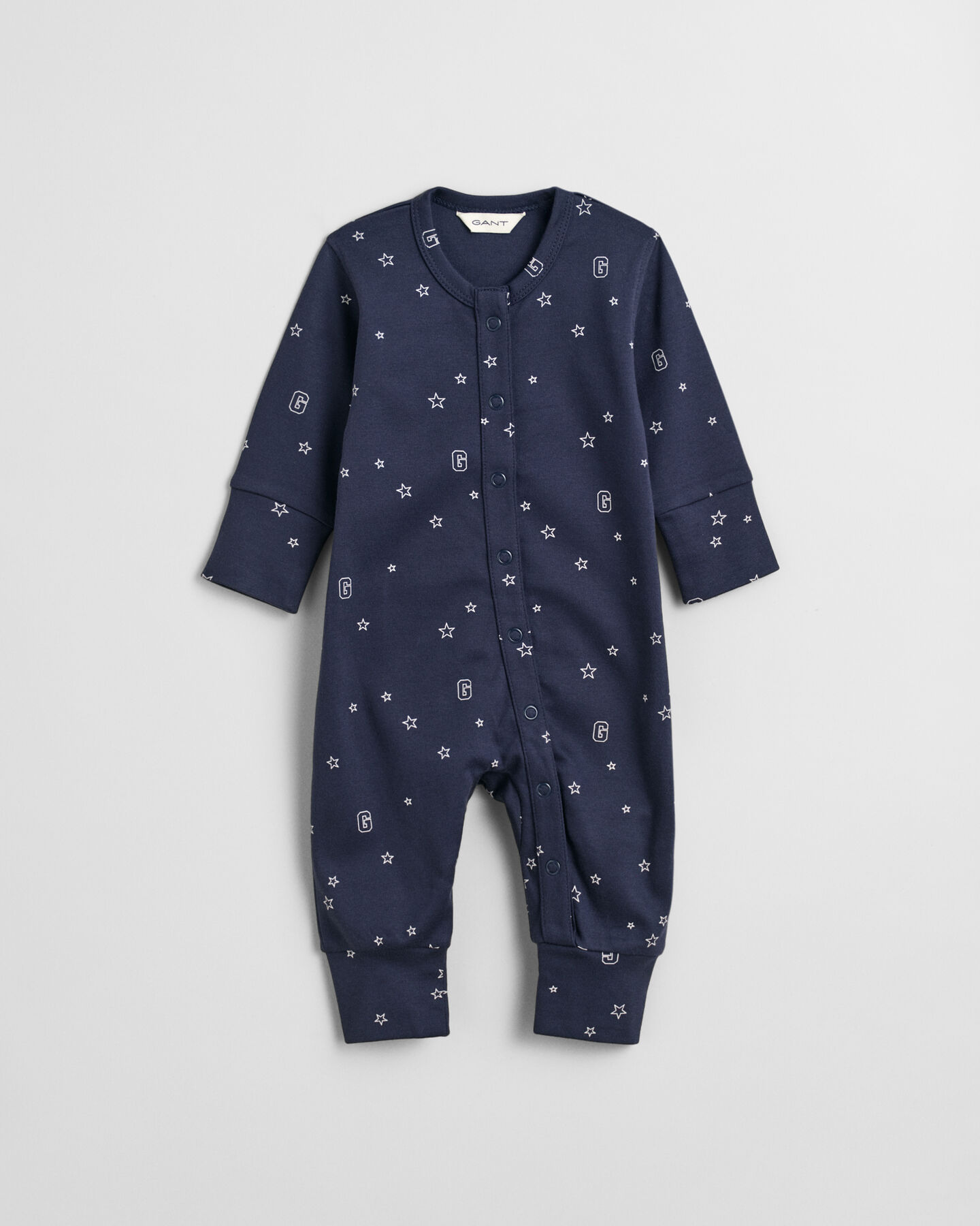 Pijama con estampado de estrellas y G Baby