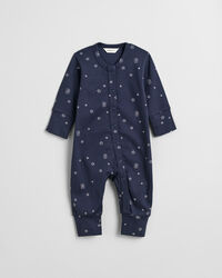 Pijama con estampado de estrellas y G Baby