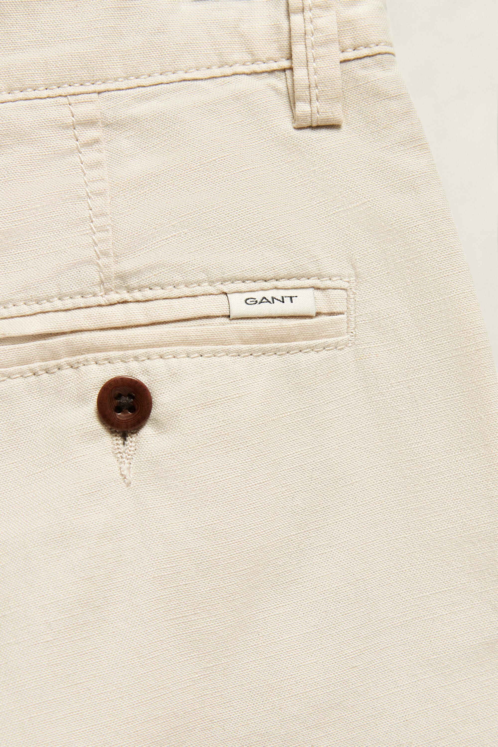 Pantalones cortos de mezcla de lino Teen Boys